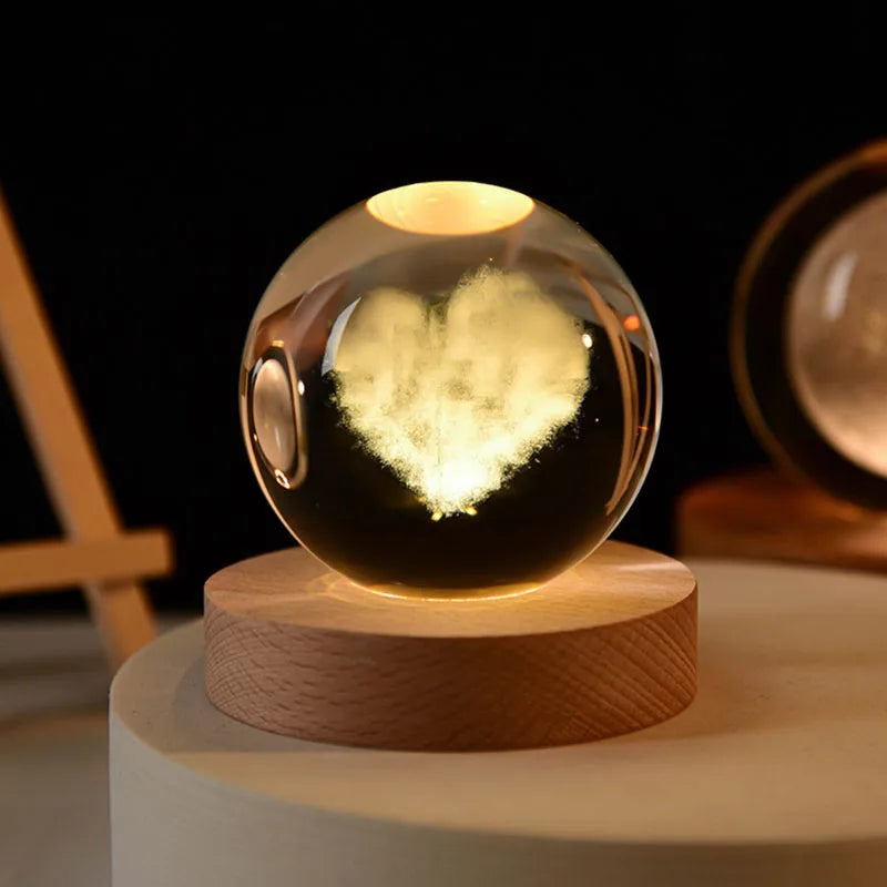 crystal ball lamp (offer)