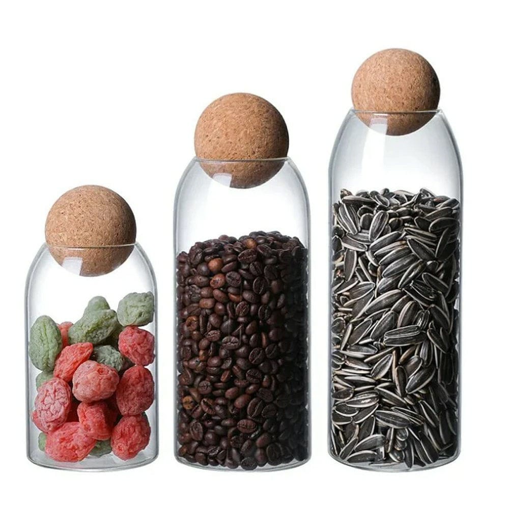glass jar set