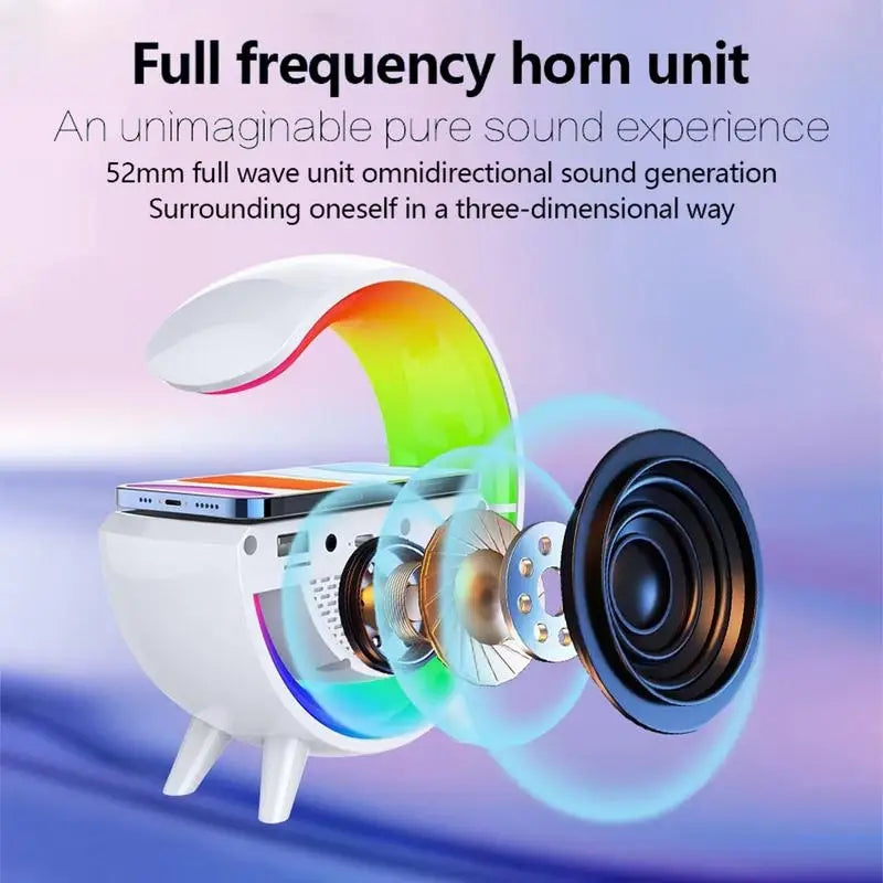 LED WIRELESS CHARGING SPEAKER