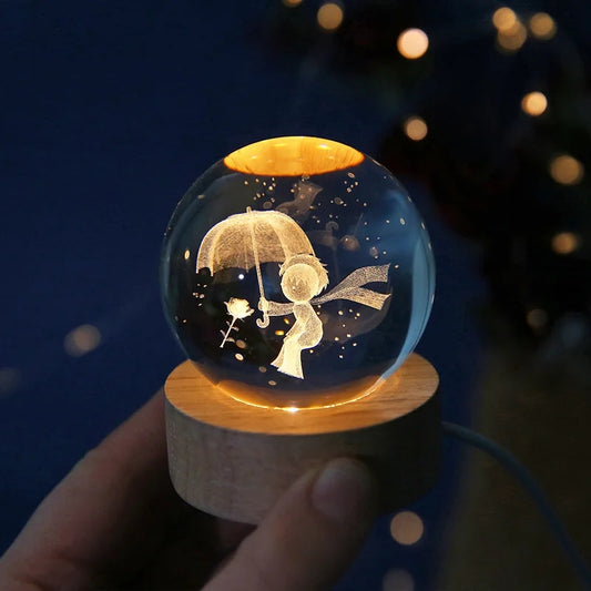 crystal ball lamp (offer)