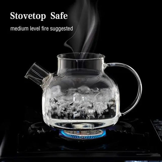 glass teapot