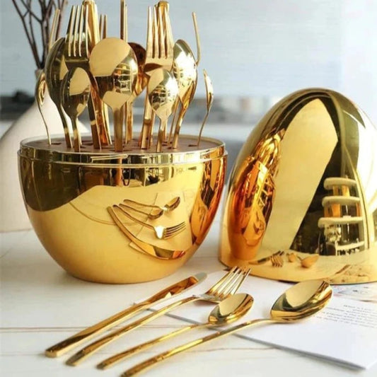 Luxury Cutlery Set 24 pcs